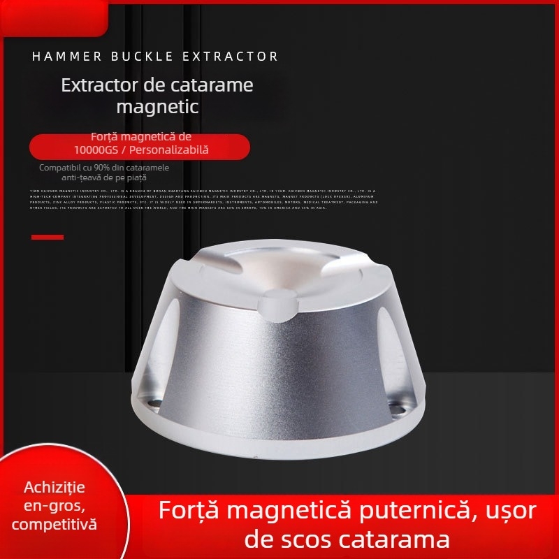 Hammer buckle remover, aluminiu 6063, pentru prevenirea furturilor în magazine, marca Perfect and Subtle