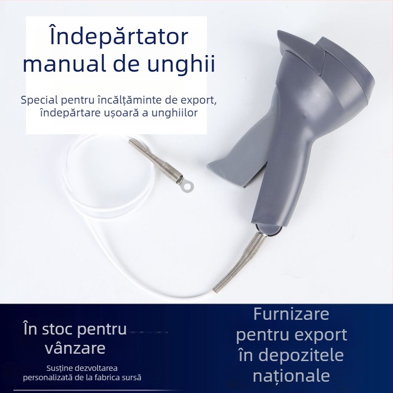 Unealtă manuală de îndepărtare a cataramelor magnetice pentru haine, model Am-handheld 02, brand Anti-scientific, dimensiuni 185×120×80 mm, potrivită pentru magazine de îmbrăcăminte și centre comerciale
