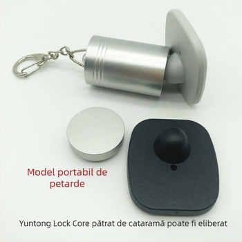 Îndepărtător magnet pentru etichete de securitate ale hainelor – Instrument universal de deblocare a etichetelor, capac de protecție (Model: Other; Brand: Other; Import: No)