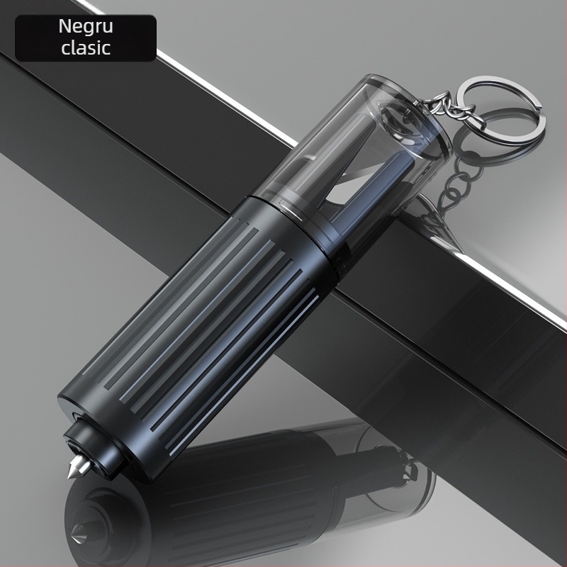 Rongshan Instrument pentru spargerea geamurilor auto, cioc de urgență multifuncțional pentru spart geamului, metal + PC, greutate ~100 g