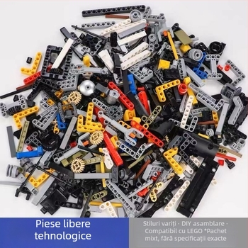 Construcții compatibile cu Lego pentru educație timpurie, puzzle 3D din plastic pentru sugari și copii mici 0–3 ani