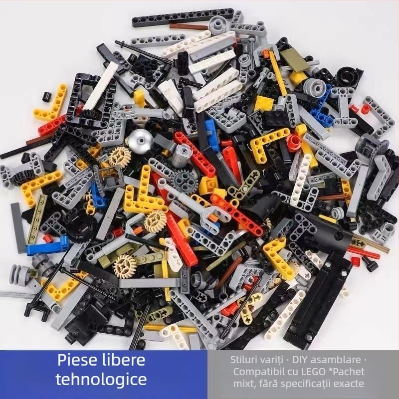 Construcții compatibile cu Lego pentru educație timpurie, puzzle 3D din plastic pentru sugari și copii mici 0–3 ani