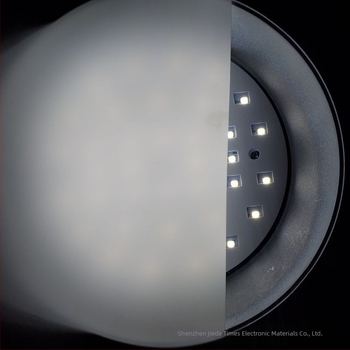 Film difuzor LED, bază PET, seria K6682, adeziv acrilic/silicon, nucleu din plastic