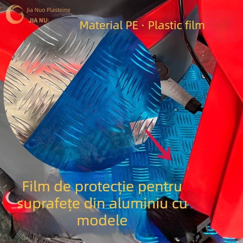 Film protector PE pentru suprafețe — 200 m, adeziv ulei/apă, grosime și lățime personalizabile; pentru electronice, oțel inoxidabil, aliaj de aluminiu, uși și ferestre, mobilier