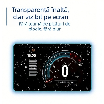 Protector pentru display-ul instrumentelor, pentru motocicletă LISM – Model 150X 26, rezistent la praf și abraziune, personalizare disponibilă