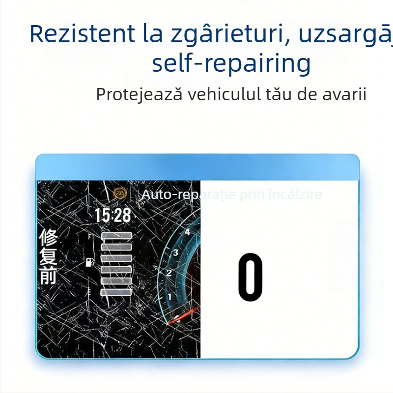 Protector pentru display-ul instrumentelor, pentru motocicletă LISM – Model 150X 26, rezistent la praf și abraziune, personalizare disponibilă