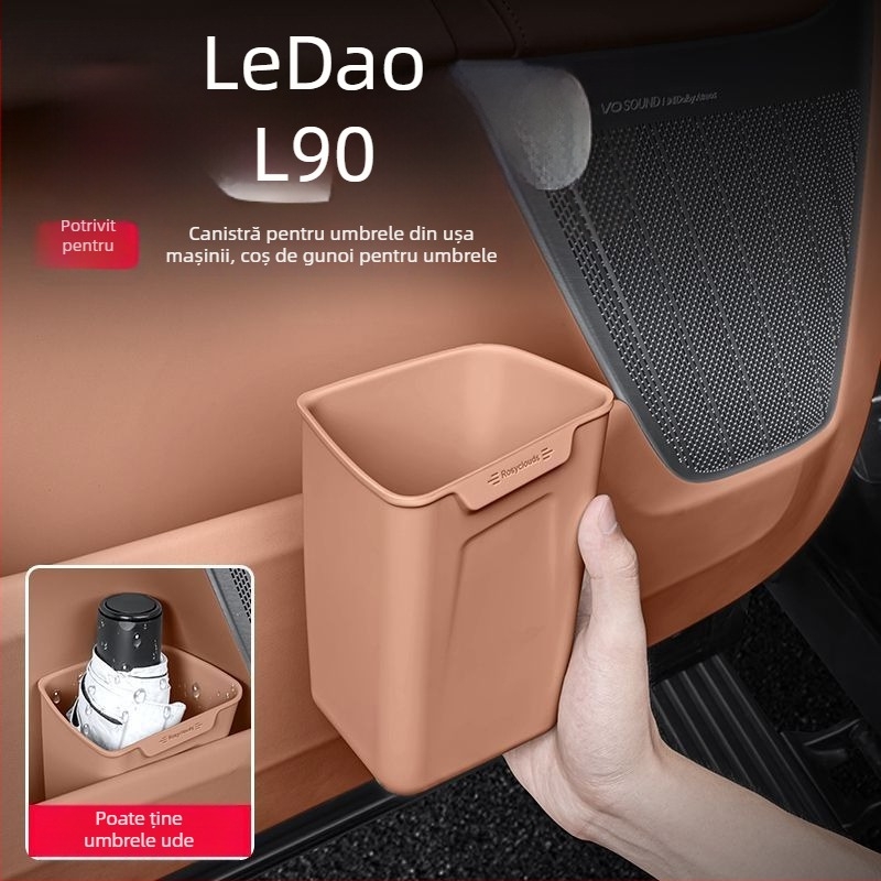 Organizator interior auto și coș de gunoi cu design respirabil, personalizare disponibilă și imprimare de logo
