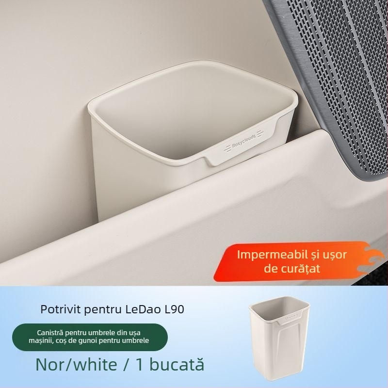 Organizator interior auto și coș de gunoi cu design respirabil, personalizare disponibilă și imprimare de logo