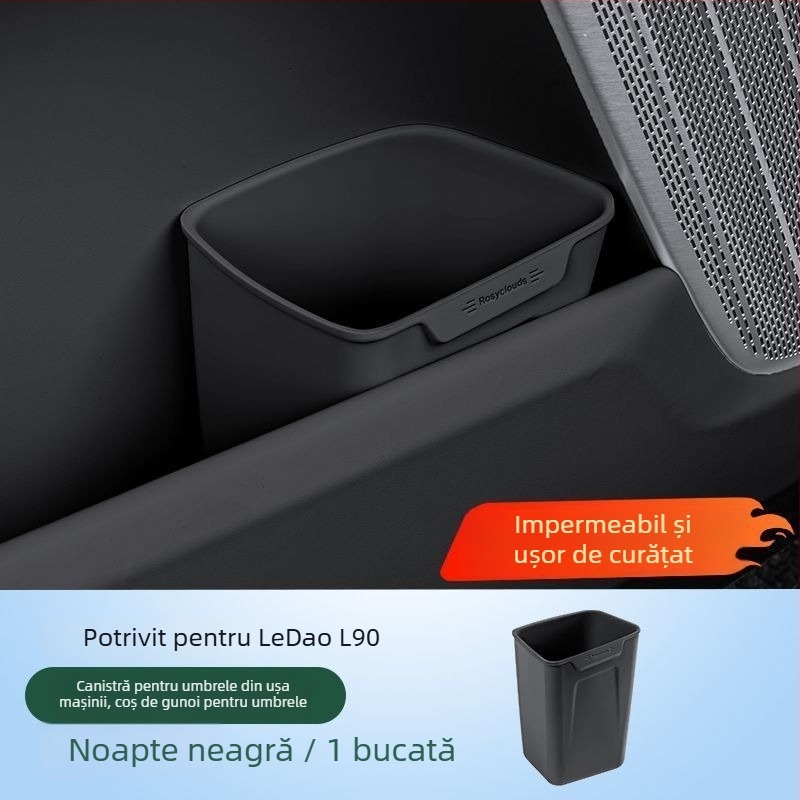 Organizator interior auto și coș de gunoi cu design respirabil, personalizare disponibilă și imprimare de logo