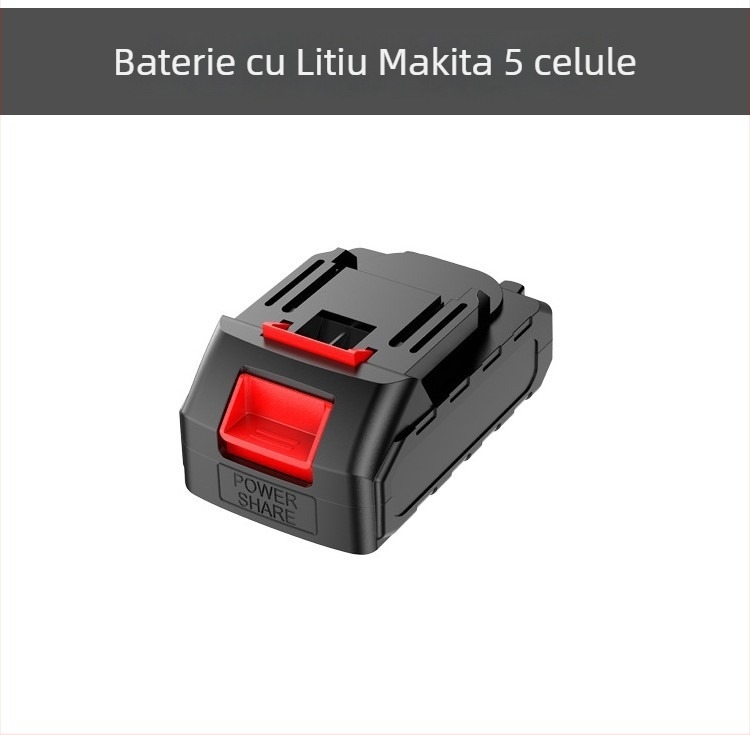 Pistol portabil de spălat cu baterie litiu pentru mașină, pompă de înaltă presiune — 21 V, 3 MPa, 3 L/min, furtun 5 m