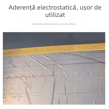 Film de mască PE, praf – substrat plastic, adeziv cu vâscozitate înaltă, transparență puternică, pentru uz casnic, decorare și reparații auto