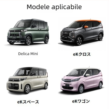 Decor pentru schimbătorul de viteză cu paiete pentru Mitsubishi Delica D:3, material ABS, model 3, origine Guangzhou