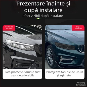 Chiweike TPU Film pentru faruri și stopuri Geely Xingrui – Compatibil cu faruri, stopuri și faruri de ceață