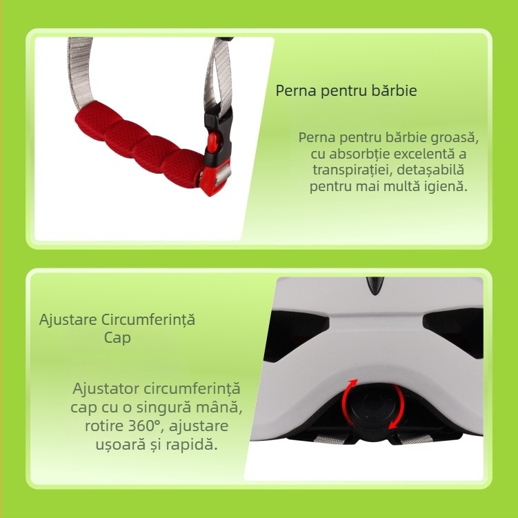 Cască pentru copii pentru bicicletă cu plasă anti-insecte, model desen animat, material EPS, logo imprimat