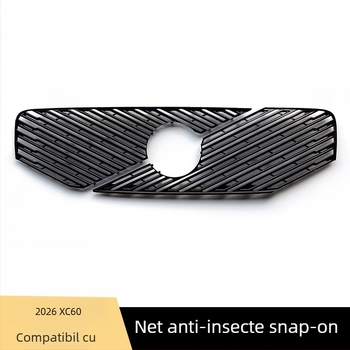 Plasă anti-insect pentru grila radiator Volvo XC60/XC90 — Material ABS, bumbac anti țânțari, protecție împotriva polenului de salcie