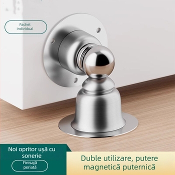 Stop de ușă din oțel inoxidabil, model 1, acțiune manuală, stil nou chinezesc