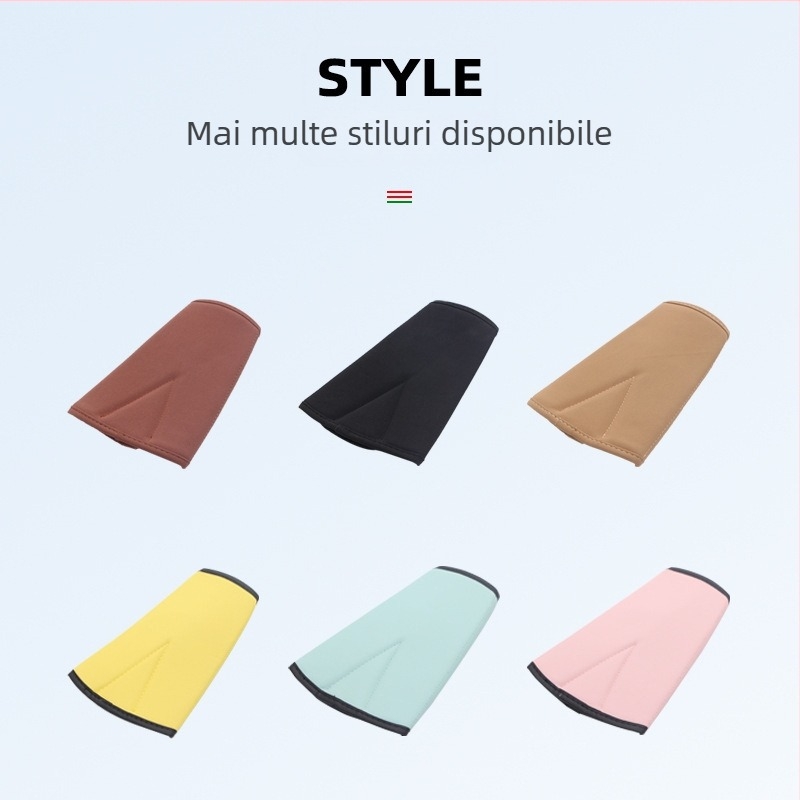 Pernă de umăr pentru centura de siguranță auto, personalizare disponibilă și imprimare logo, model Safety Belt Triangle Shoulder Pad