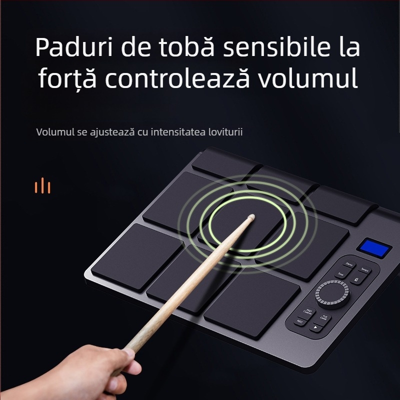 Set electronic de tobe ED02, 9 piese, PVC, toate într-unul, portabil