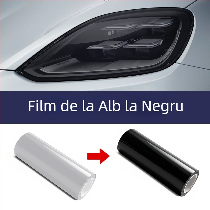 JWUDMVP TPU film pentru faruri — strat protector auto-reparabil, garanție 8