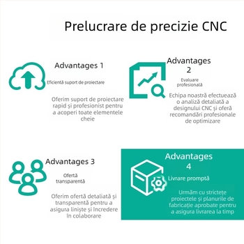 Roți din plastic prelucrate CNC, nailon, model 9853, cod 8524