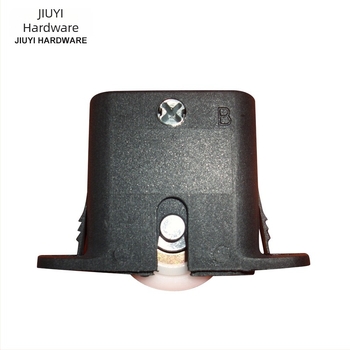 Rula din nylon pentru uși glisante și ferestre, corp din aliaj de aluminiu, cu două roți, personalizabil, interval de aplicare 1-5