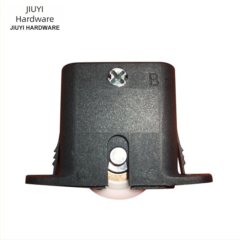 Rula din nylon pentru uși glisante și ferestre, corp din aliaj de aluminiu, cu două roți, personalizabil, interval de aplicare 1-5