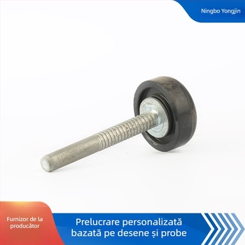 Rulmenți pentru uși de rulouri, role pentru șine de garaj, roți din nailon - diametru interior 6 mm, greutate 18 g, potrivite pentru uși și ferestre glisante