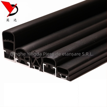 Bandă senzor din silicon pentru siguranță/coliziune, secțiune în profil tip D, model YD-35, -40°C până la 80°C, potrivită pentru uși automate AGV, autovehicule și utilaje