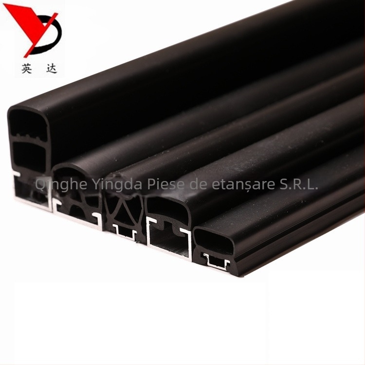 Bandă senzor din silicon pentru siguranță/coliziune, secțiune în profil tip D, model YD-35, -40°C până la 80°C, potrivită pentru uși automate AGV, autovehicule și utilaje