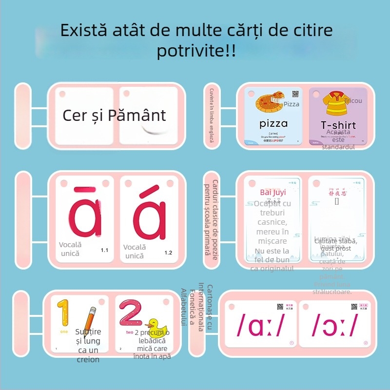 Naughty Boy stilou de citire cu puncte pentru copii – dispozitiv de citire pentru educație timpurie, 4–8 GB memorie, înregistrare, reîncărcabil, descărcare, muzică