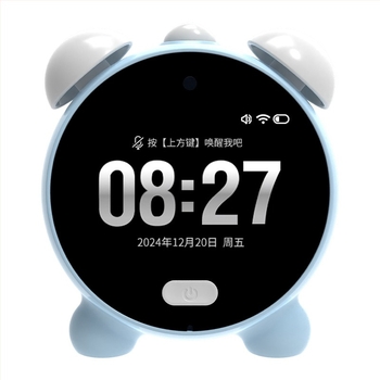 Ceas AI vocal pentru copii pentru învățare — Recunoaștere vocală, Ceas inteligent, Carcasă din plastic, Baterie încorporată, pentru vârsta 4–6 ani