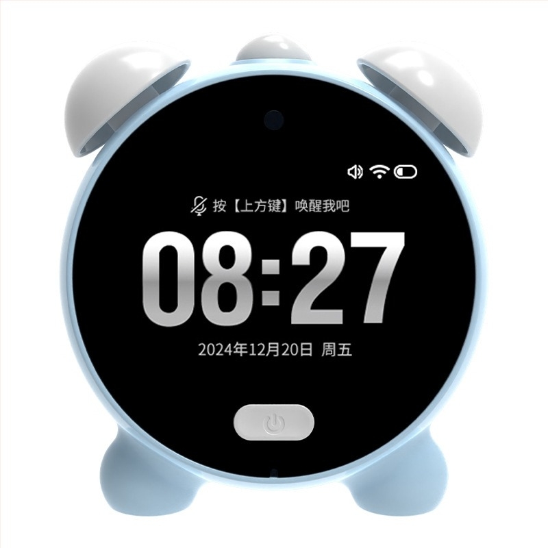 Ceas AI vocal pentru copii pentru învățare — Recunoaștere vocală, Ceas inteligent, Carcasă din plastic, Baterie încorporată, pentru vârsta 4–6 ani