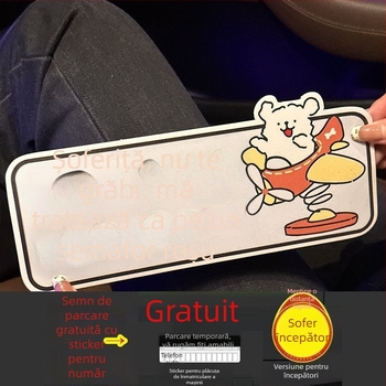 Autocolante magnetice pentru mașină cu design desen animat, montaj magnetic, material: alt