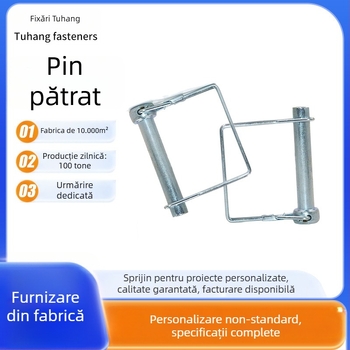 Road Trip mânere D în arc cu încuietoare, șuruburi cruciform cap rotund și cap pătrat, finisaj galvanizat lucios