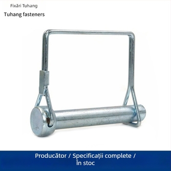 Road Trip mânere D în arc cu încuietoare, șuruburi cruciform cap rotund și cap pătrat, finisaj galvanizat lucios