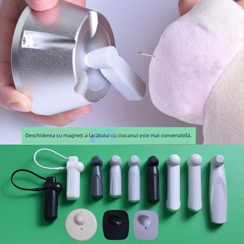 Îndepărtător de etichete anti-furt pentru haine – Deblocator cu ciocan, Îndepărtător magnetic pentru cataramă, Degaussser; Import: Nu; Model: Altul; Brand: Altul