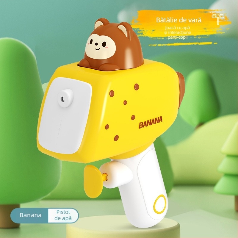Pușcă de apă pentru copii, cu design fructat în stil desen animat (din plastic; Brand Jia Shu; Funcție: debit de apă; Potrivit pentru vârsta 4–6 ani; Categorie: Jucării cu apă)