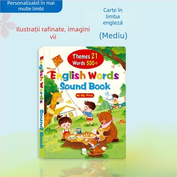 Stylus de citire pentru copii – Poveste audio interactivă pentru învățare timpurie, Plastic, Baterie Li-Ion, 4–6 ani