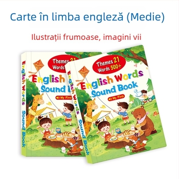 Stylus de citire pentru copii – Poveste audio interactivă pentru învățare timpurie, Plastic, Baterie Li-Ion, 4–6 ani