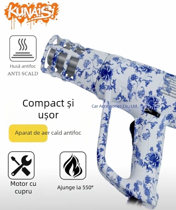 Coolness KNS Racletă din plastic pentru folia auto (car wrap), montaj folie auto, export cross-border exclusiv, fără personalizare