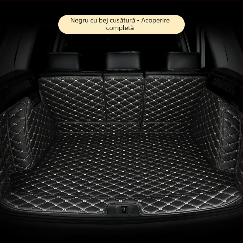 Covoraș portbagaj Toyota Levin 2014-2025, acoperire completă, impermeabil, rezistent la uzură, PVC