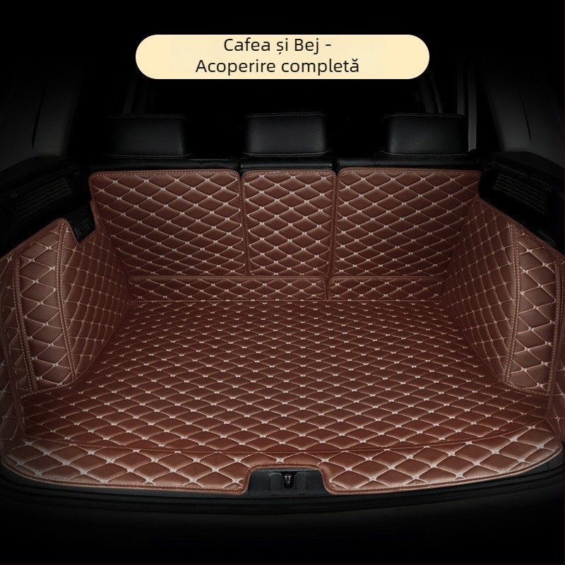 Covoraș portbagaj Toyota Levin 2014-2025, acoperire completă, impermeabil, rezistent la uzură, PVC