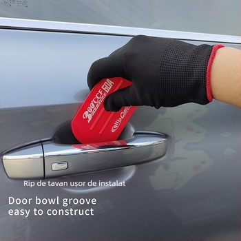 Răzuitor pentru folie auto – Poligon pentru tăierea pe margine, Unealtă multifuncțională pentru schimbarea culorii, Racletă din plastic; Brand: Qili Its Power; Potrivit pentru toate modelele; Personalizare disponibilă