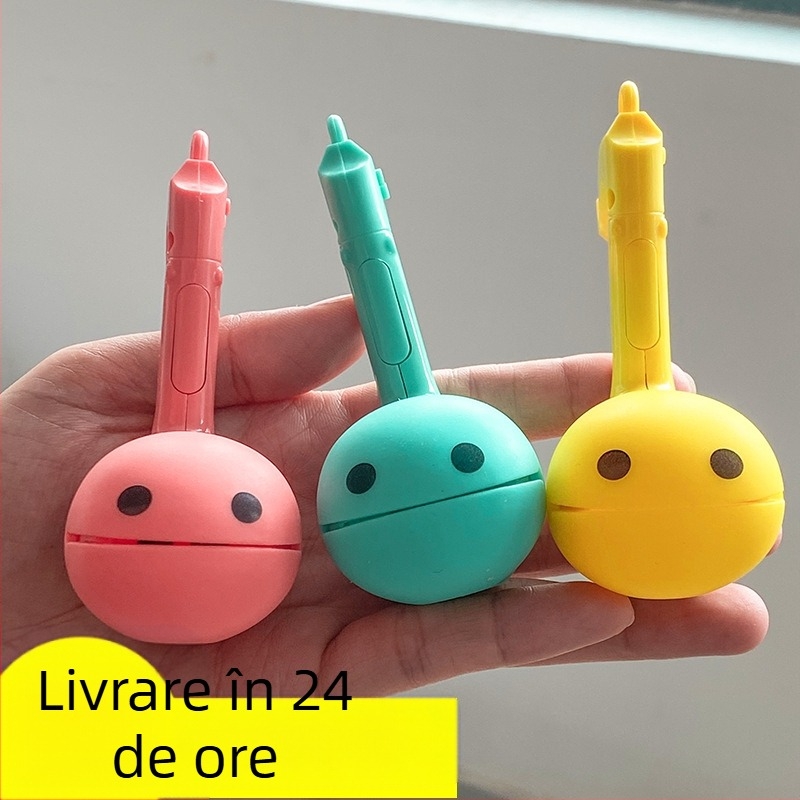 Jucărie muzicală electronică în formă de Tadpole cu Erhu și trompetă mini – Plastic, Model 111-31, Pentru vârsta 4–6 ani