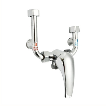 Supapă de amestec pentru boiler, din cupru, în formă de U, montaj la suprafață, pentru duș triplu, presiune de lucru 1.0 MPa, interval temperatură 5-100°C, debit 230