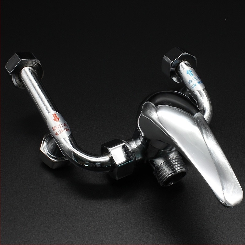 Valvă de amestec din cupru în formă de U pentru boiler electric — model 001, presiune de lucru 1,6 MPa, apă caldă 100°C, apă rece 0°C