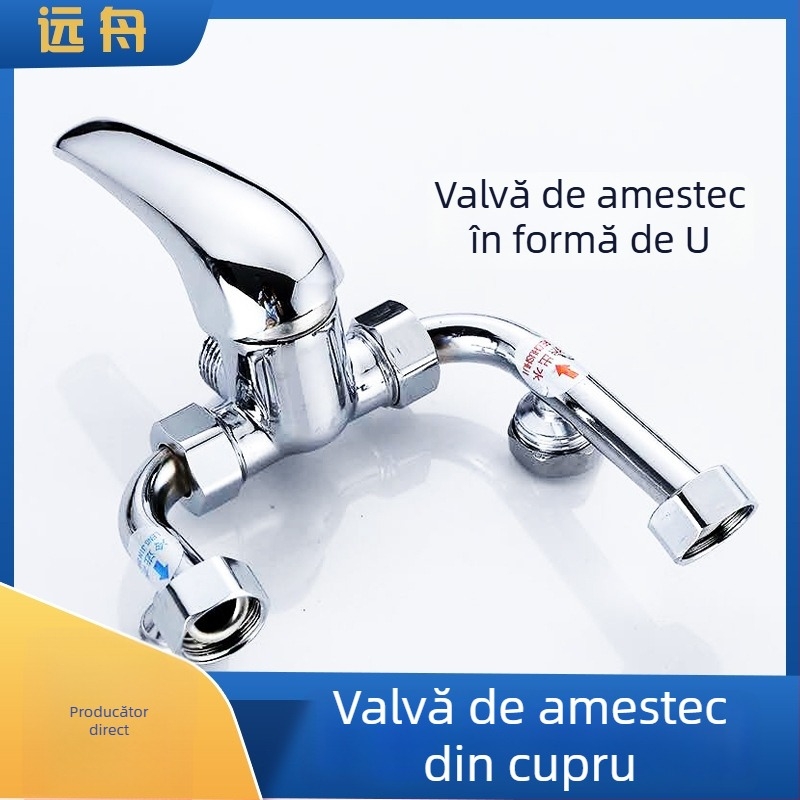 Valvă amestec pentru boiler, model 555721, presiune de lucru 1,6 MPa, apă rece -20°C, apă caldă 100°C