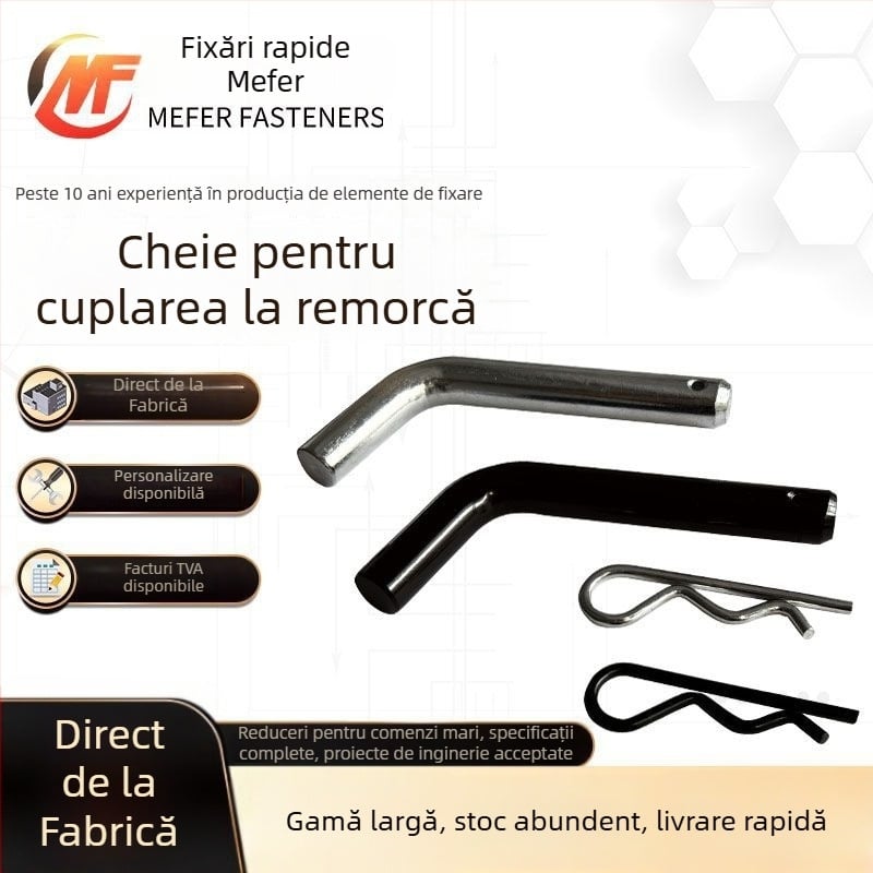 Pin braț de remorcă, galvanizat, standard GB880, universal, Mif Fasteners