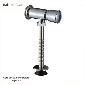 Valvă urinară ascunsă, cupru turnat, model mic, funcționare pasivă, presiune apă 0.8–1.2