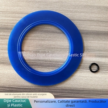 Set garnituri din silicon pentru valva de spălare a toaletei — model dj00030, rezistență la temperaturi înalte, etanșare anti-scăpări, brand Dijie Rubber & Plastic